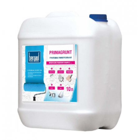 Грунтовка универсальная BERGAUF Primagrunt 10 л Грунтовка универсальная BERGAUF Primagrunt 10 л